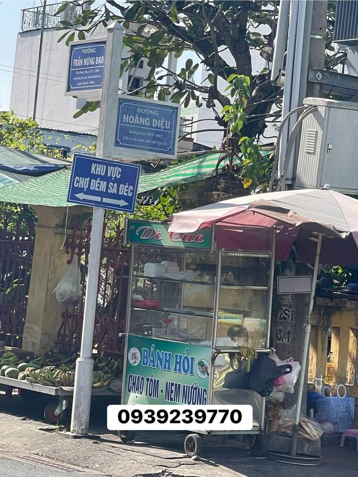 Nhà mặt tiền Hoàng Diệu, Phường 1, TP Sa Đéc 49m² giá 3 tỷ - Vị trí kinh doanh tuyệt vời!