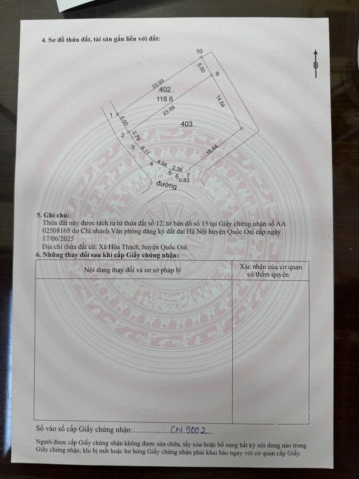 Đất 2 Mặt Đường Phú Cát 118m² - Sổ Đỏ Full Thổ Cư, Giá 2.95 Tỷ