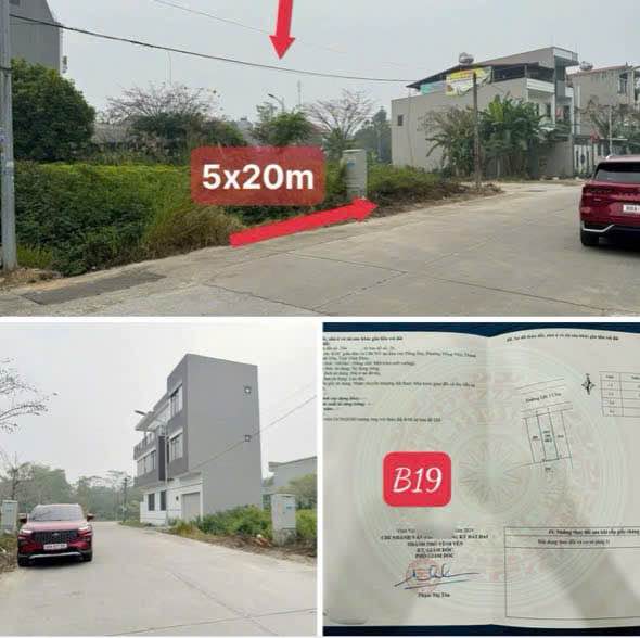 Đất nền Khu Đồng Hin Phúc Yên 100m² - Sổ đỏ chính chủ, đường 13.5m!