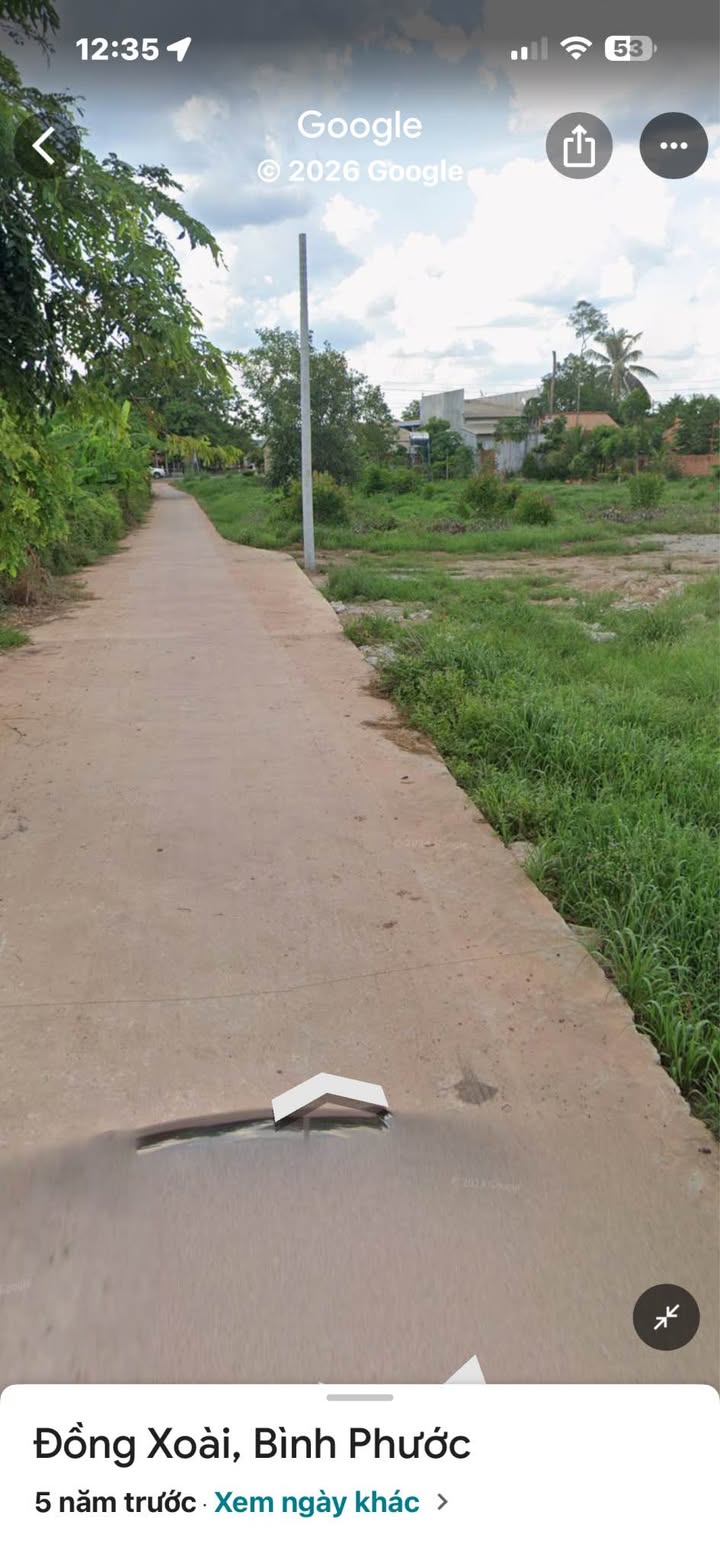 Đất nền Tân Thành Đồng Xoài 170m² giá 650 triệu - Sổ đỏ chính chủ