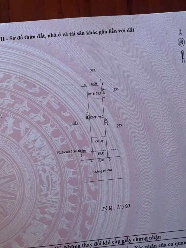 Đất nền Thuận Phú Đồng Phú 179m² - Sổ đỏ chính chủ pháp lý rõ ràng