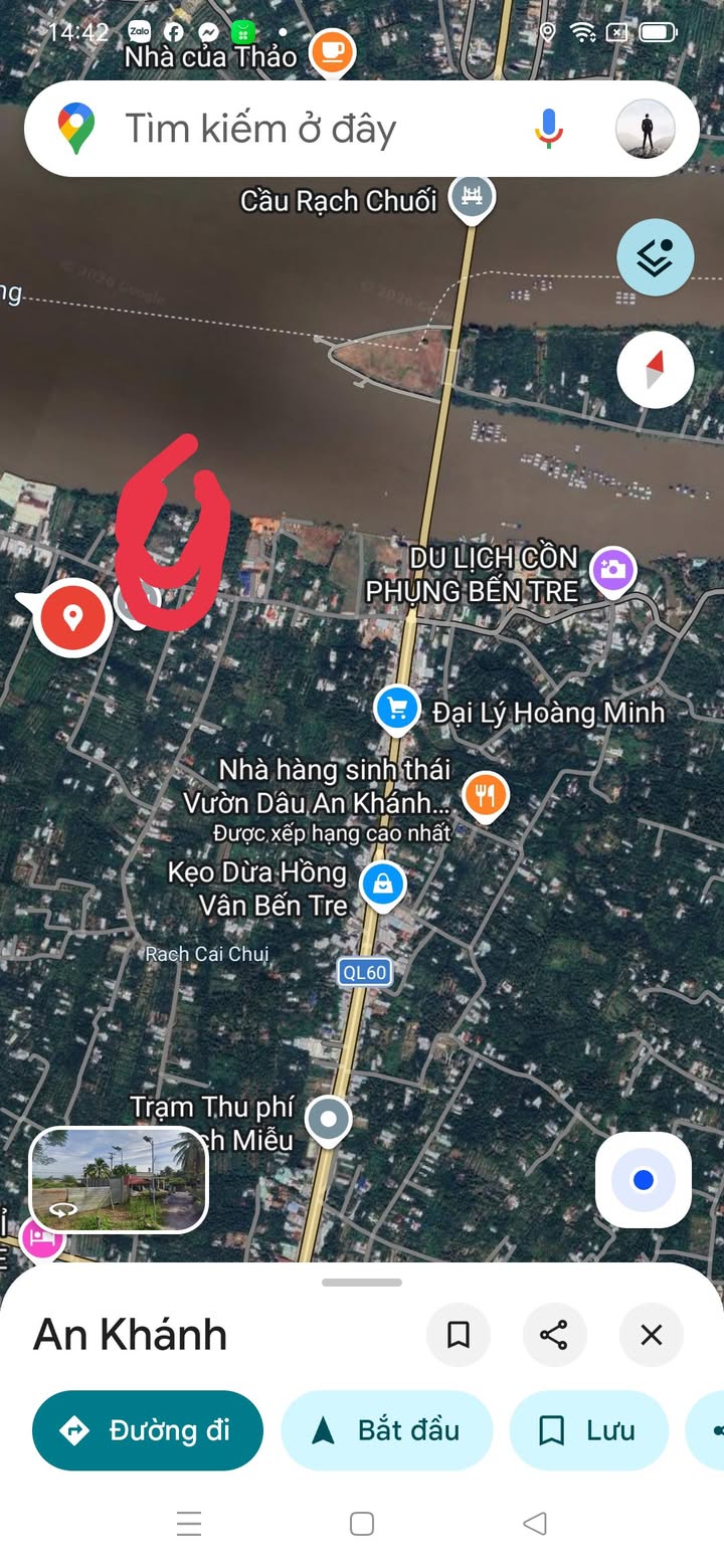 Đất nền mặt tiền nhựa Xã An Phước, Huyện Châu Thành, 1.449m² - Tiềm năng phát triển cao!