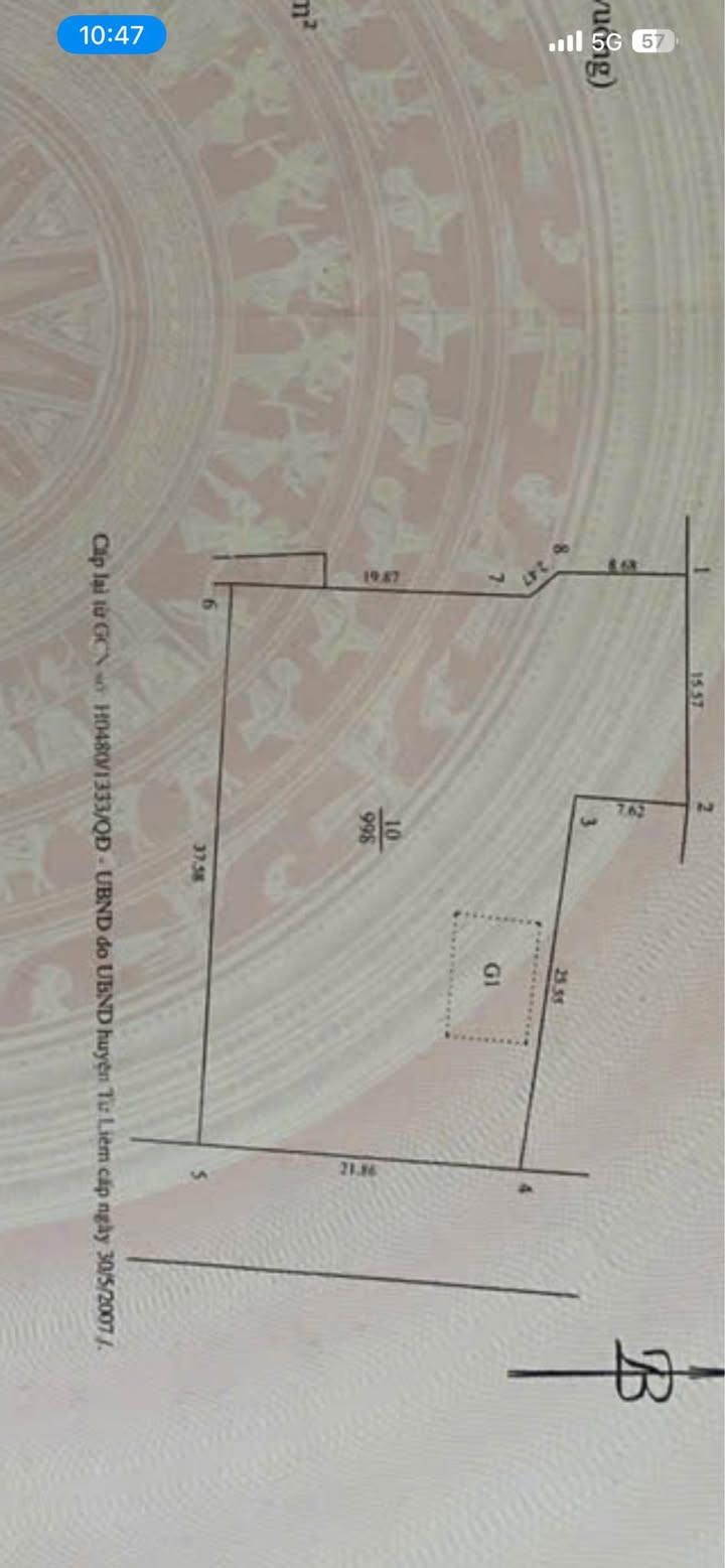 Đất Nền Phố Tân Phong, Bắc Từ Liêm 1000m² - Sổ đỏ chính chủ!