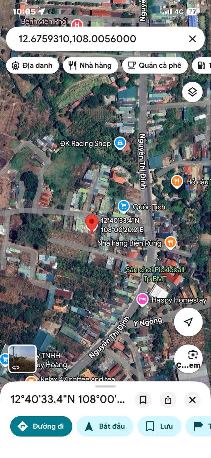 Đất Mặt Tiền Hoàng Sâm, BMT - 166m² TC Full, Giá 2.69 Tỷ