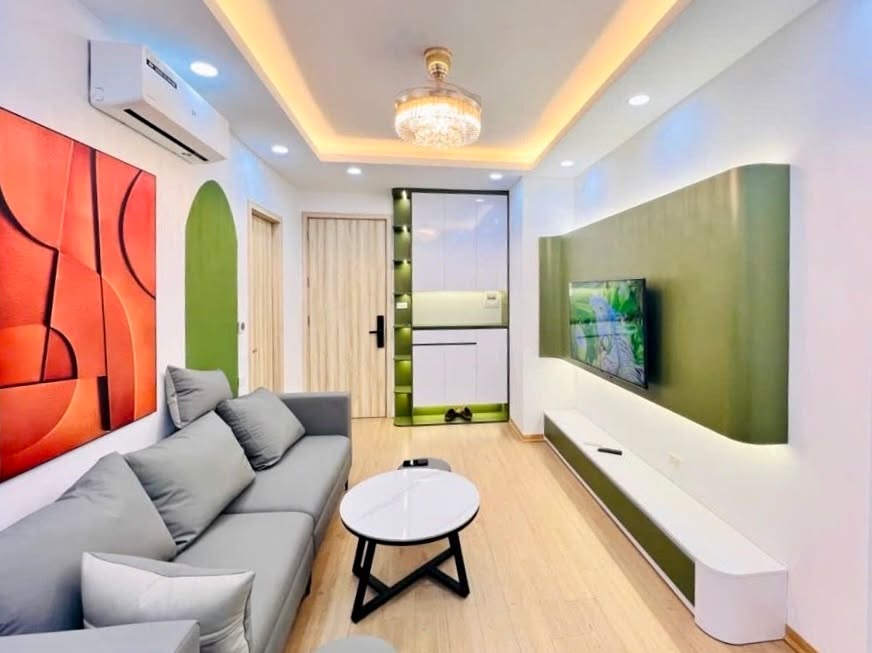 Chung cư N02 Huỳnh Thúc Kháng 48m² - Sổ đỏ vĩnh viễn, full nội thất mới