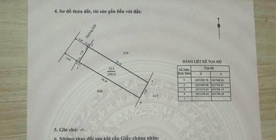 Đất mặt tiền Đường Đinh Ngang, Phường Mỹ Thượng, 206m² giá 3.9 tỷ - Vị trí đắc địa!
