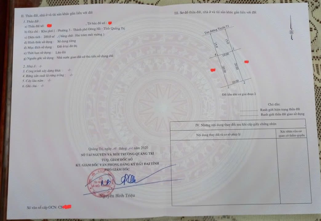 Bán đất biệt thự KDC Bà Triệu Đông Hà 250m² giá 2.4 tỷ - Đầu tư lý tưởng!