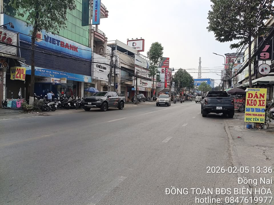 FrontHouse 130m² đường Đồng Khởi, Vĩnh Cửu, 12.5 tỷ - Kinh doanh sầm uất!