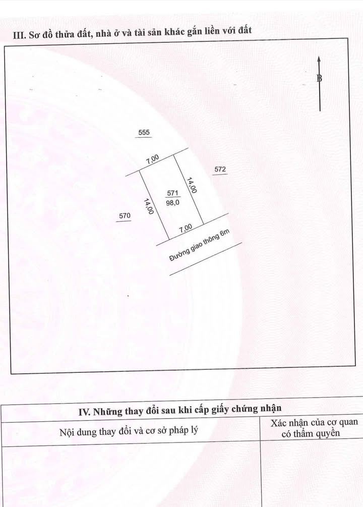 Bán Đất Phường Tân Thịnh 98m² Giá 2 Tỷ - Sổ Đỏ Chính Chủ!