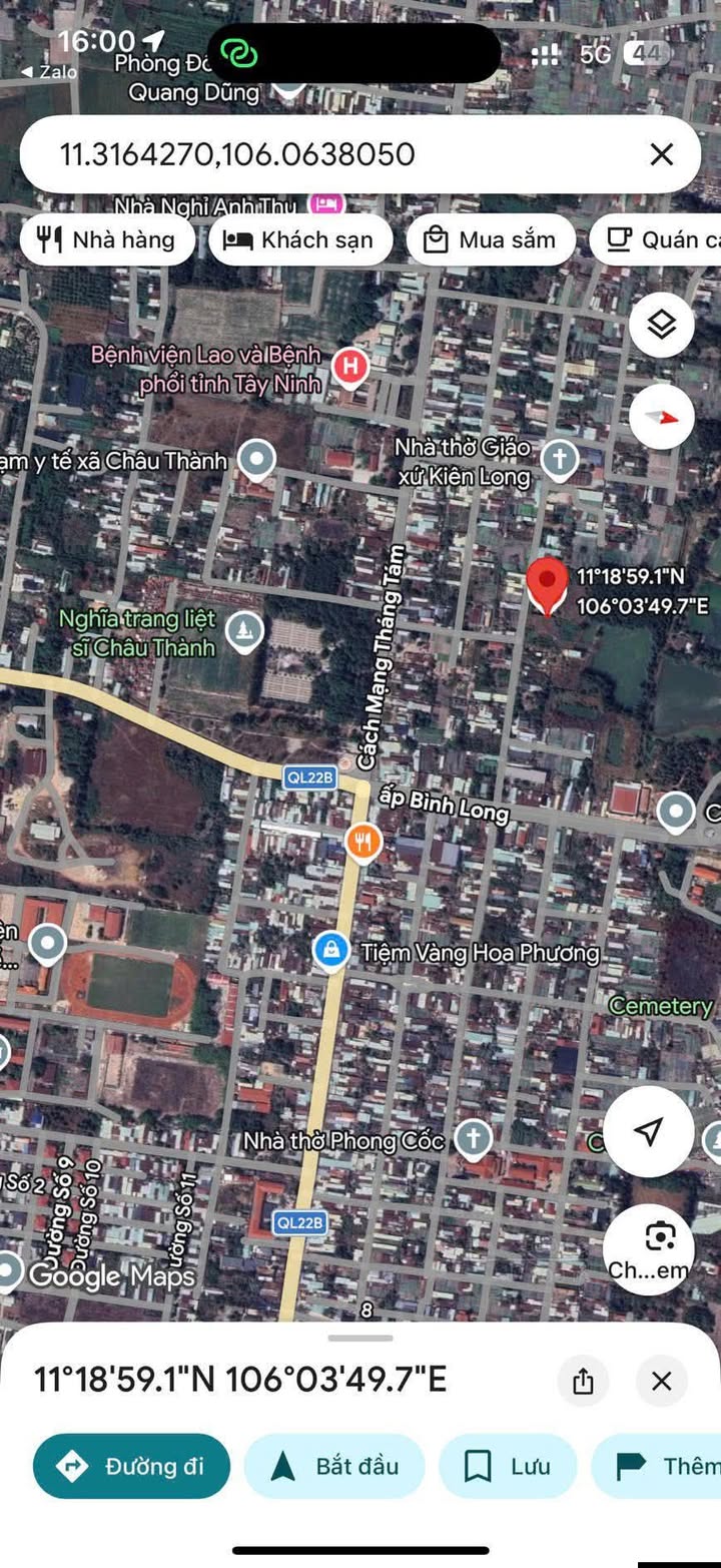 Đất nền Bình Long, Châu Thành 596m² - Sổ đỏ chính chủ, tiềm năng đầu tư