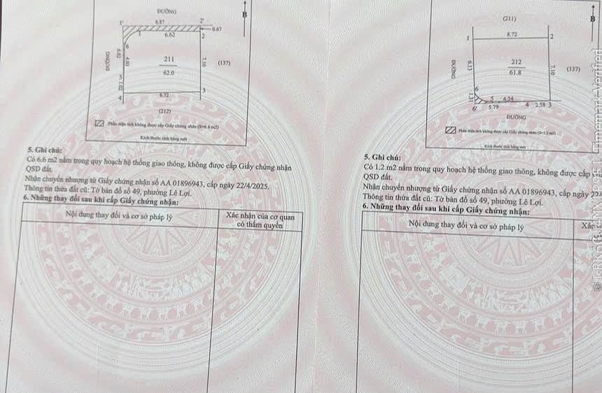 Bán nhà 3 tầng Nguyễn Thái Học TP. Vinh 62m² - Ô tô vào tận cửa!