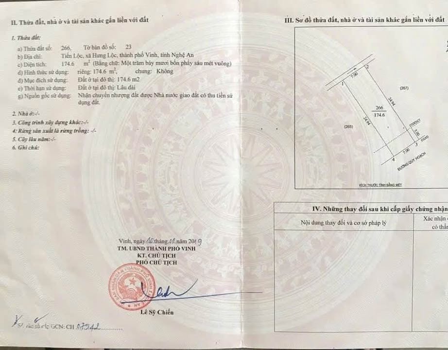 Đất nền Hưng Lộc, Thành phố Vinh 174m² giá 9.8 tỷ - Cơ hội đầu tư hấp dẫn!