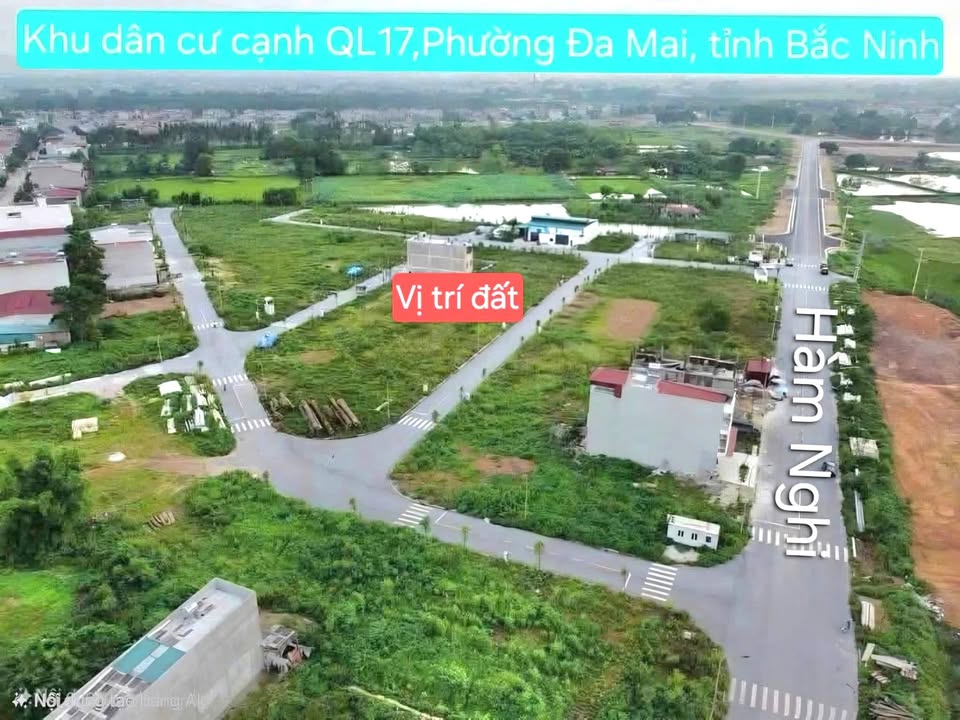 Lô đất đấu giá tại KĐT Danko Riverside Bắc Ninh 95m² giá 3 tỷ - Tiềm năng đầu tư sinh lời cao!