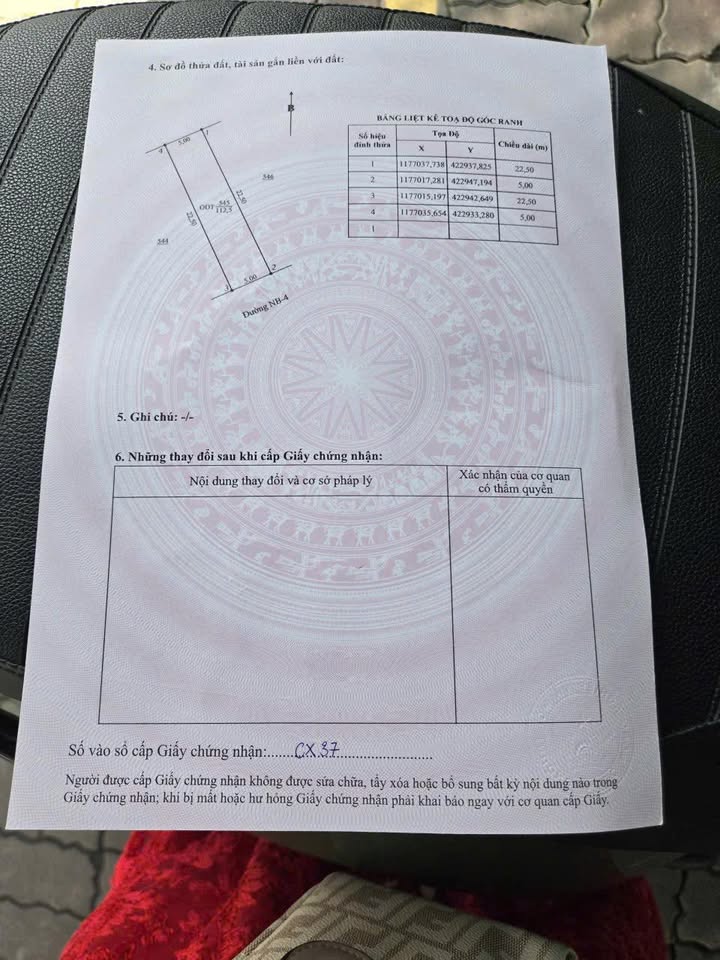 Đất tái định cư Phường Mỹ Xuân 110m² giá 2.65 tỷ - Sổ hồng chính chủ, thổ cư 100%!