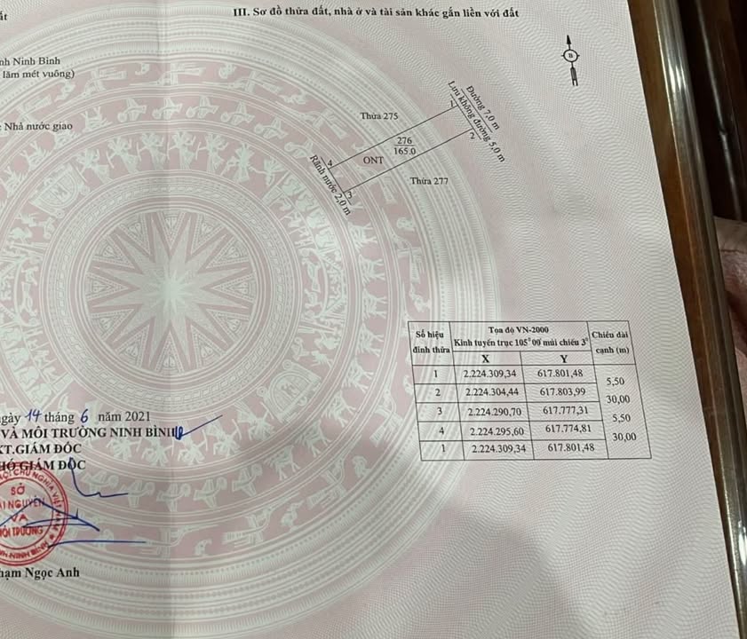 Đất Nền Kim Sơn, Ninh Bình 165m² - Sổ Đỏ Chính Chủ, Giá Tốt