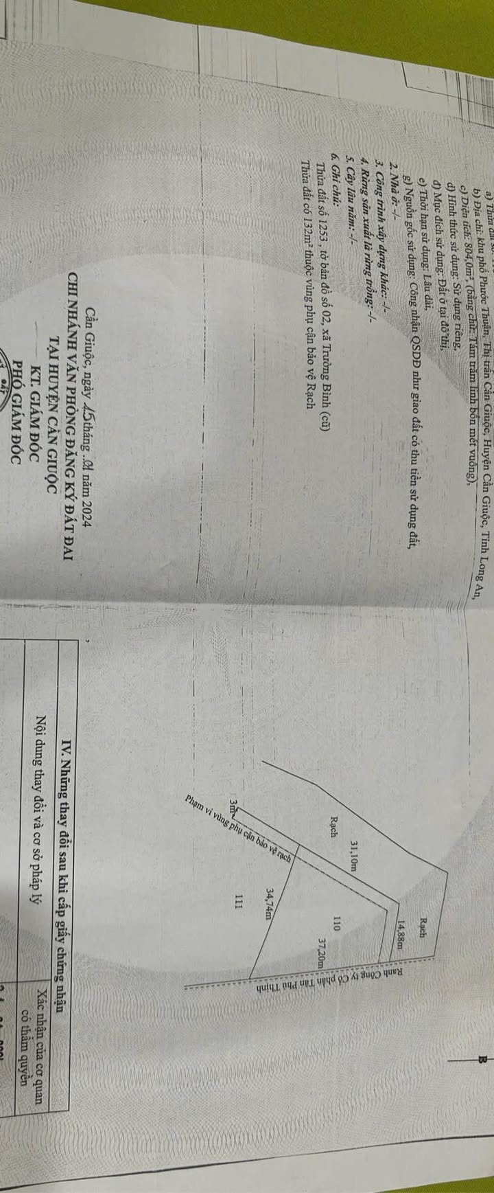 Đất nền khu dân cư Phước Thuận, Cần Giuộc 800m² giá 4.8 tỷ - Đầu tư sinh lời ngay!