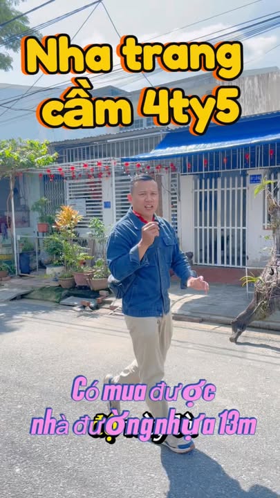 Bán Nhà 2 Tầng TĐC Đất Lành Nha Trang 64m² 4.5 Tỷ Sẵn Sàng Ở Ngay