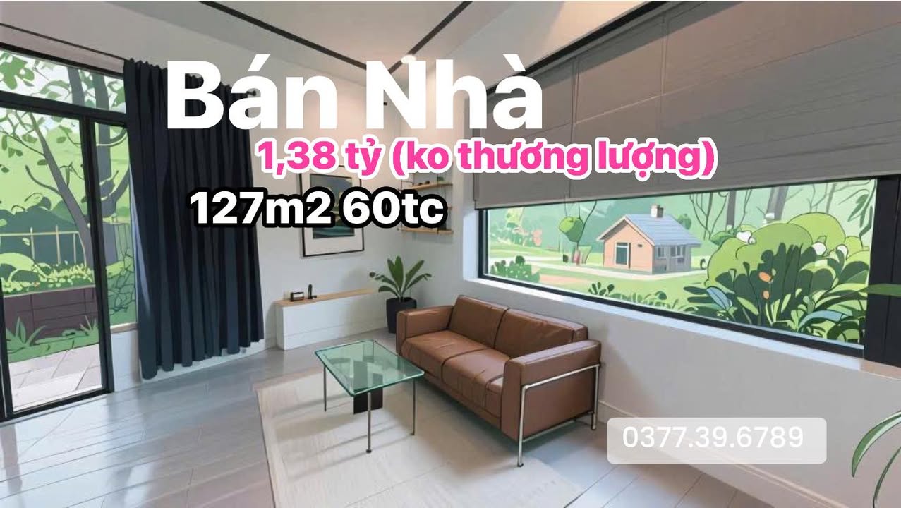 Bán gấp FrontHouse 89 Long Phước 127m² giá 1.38 tỷ - Nhà đẹp, thu nhập ổn định!