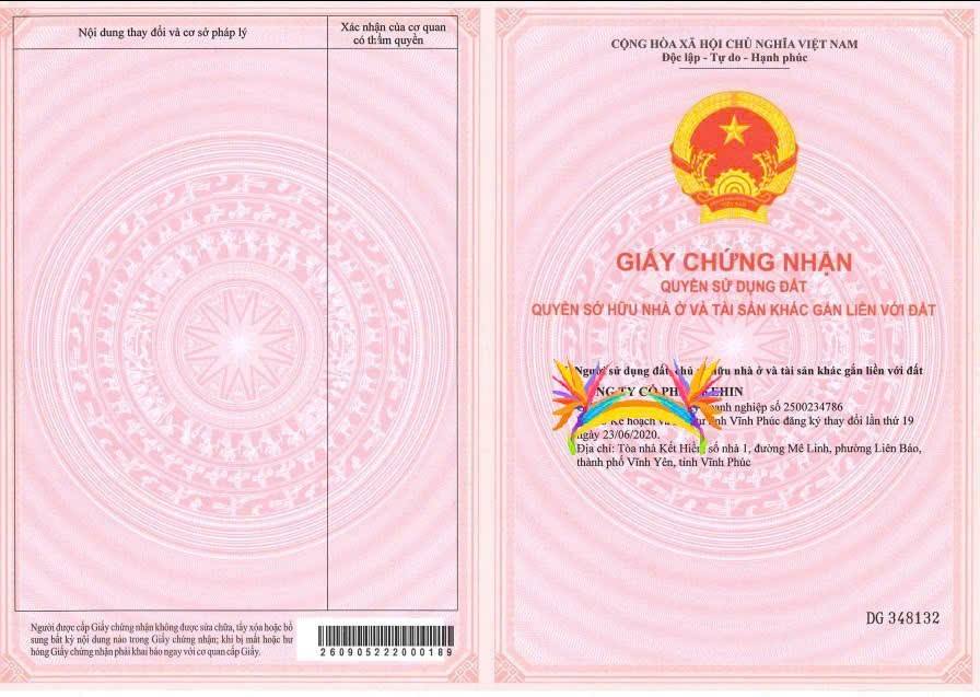 Đất Công Nghiệp Minh Phương, Vĩnh Phúc 300m² - Đầu tư sinh lời