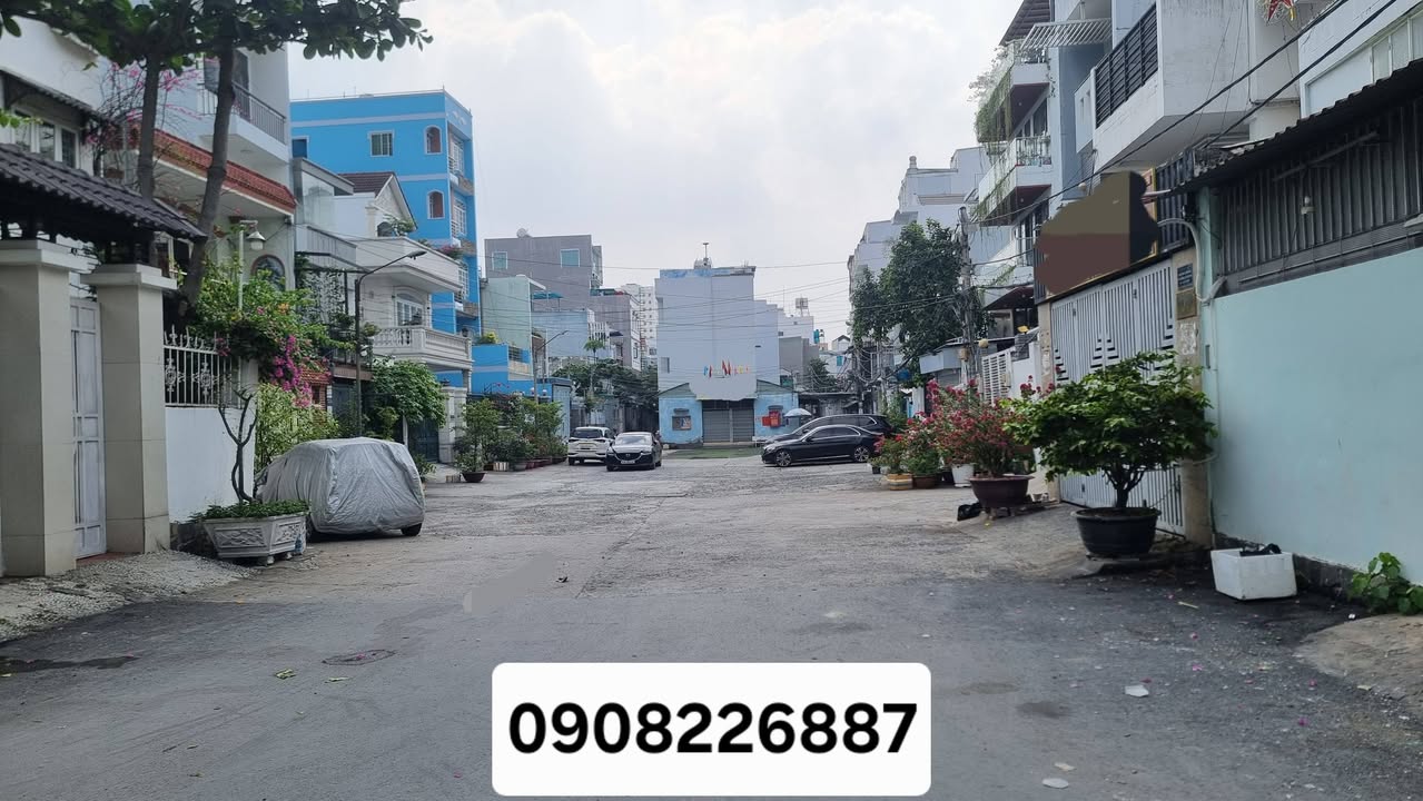 Đất nền quận Bình Thạnh 100m² giá 11.99 tỷ - Hầm + 5 tầng - Ô tô tránh