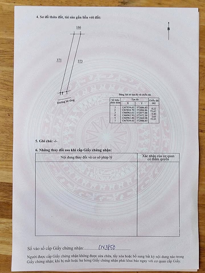 Đất thổ cư Huyện Diên Khánh 570m² giá 270 triệu - Đường bê tông, dân cư đông đúc!