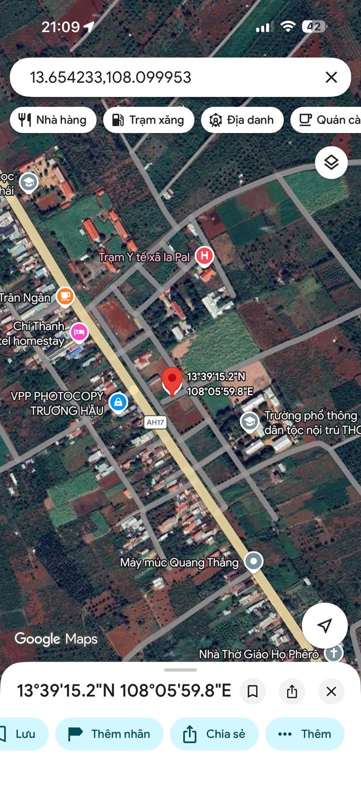 Đất nền thổ cư xã Ia Pal 175m² giá 680 triệu - Sổ hồng chính chủ!