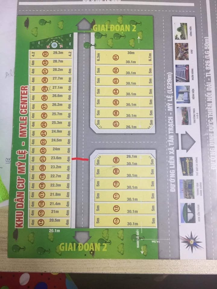 Đất nền Khu Mỹ Lệ Cần Đước 92m² - Sổ hồng chính chủ!