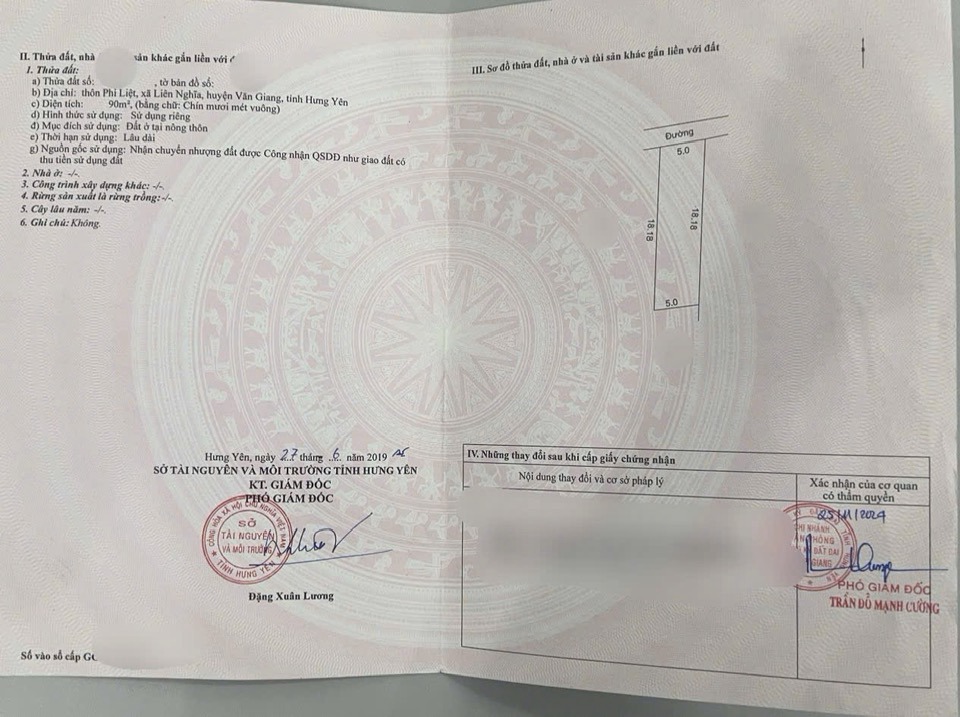 Đất nền Tân Tiến, Văn Giang 90m² - Ô tô tránh, trục chính