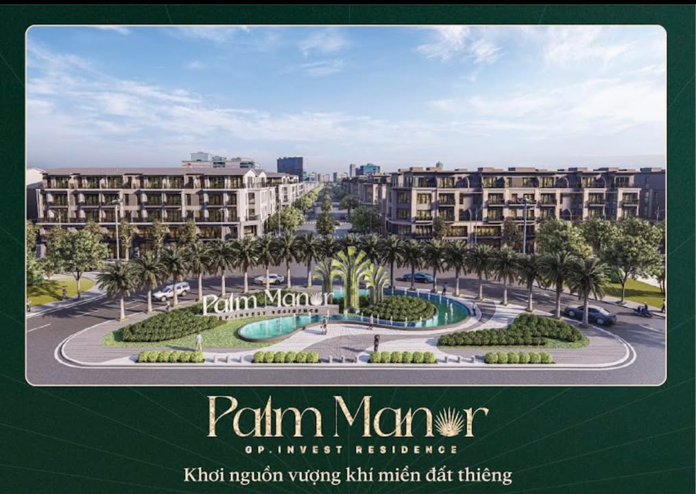 Đất nền KĐT Palm Manor, Việt Trì - 71.5m² Hướng Bắc - Hơn 5 tỷ