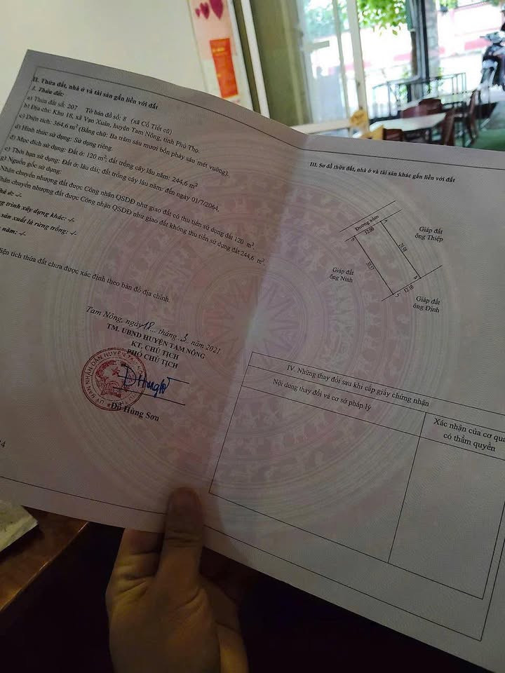 Đất Nền Vạn Xuân, Tam Nông 364m² - Tiềm năng tăng giá vượt trội!