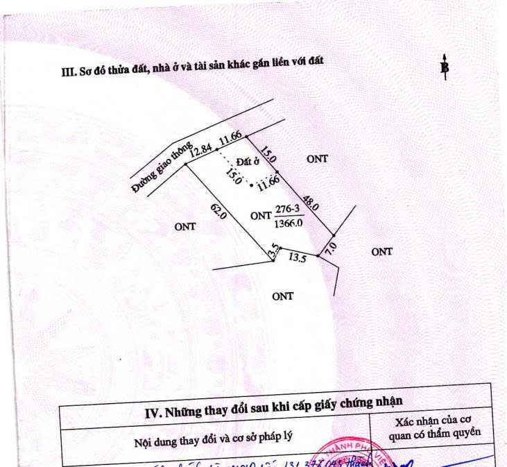 Bán Đất Nền 1366m² Mặt Tiền 24.5m, Sổ Đỏ Chính Chủ Tại Việt Trì