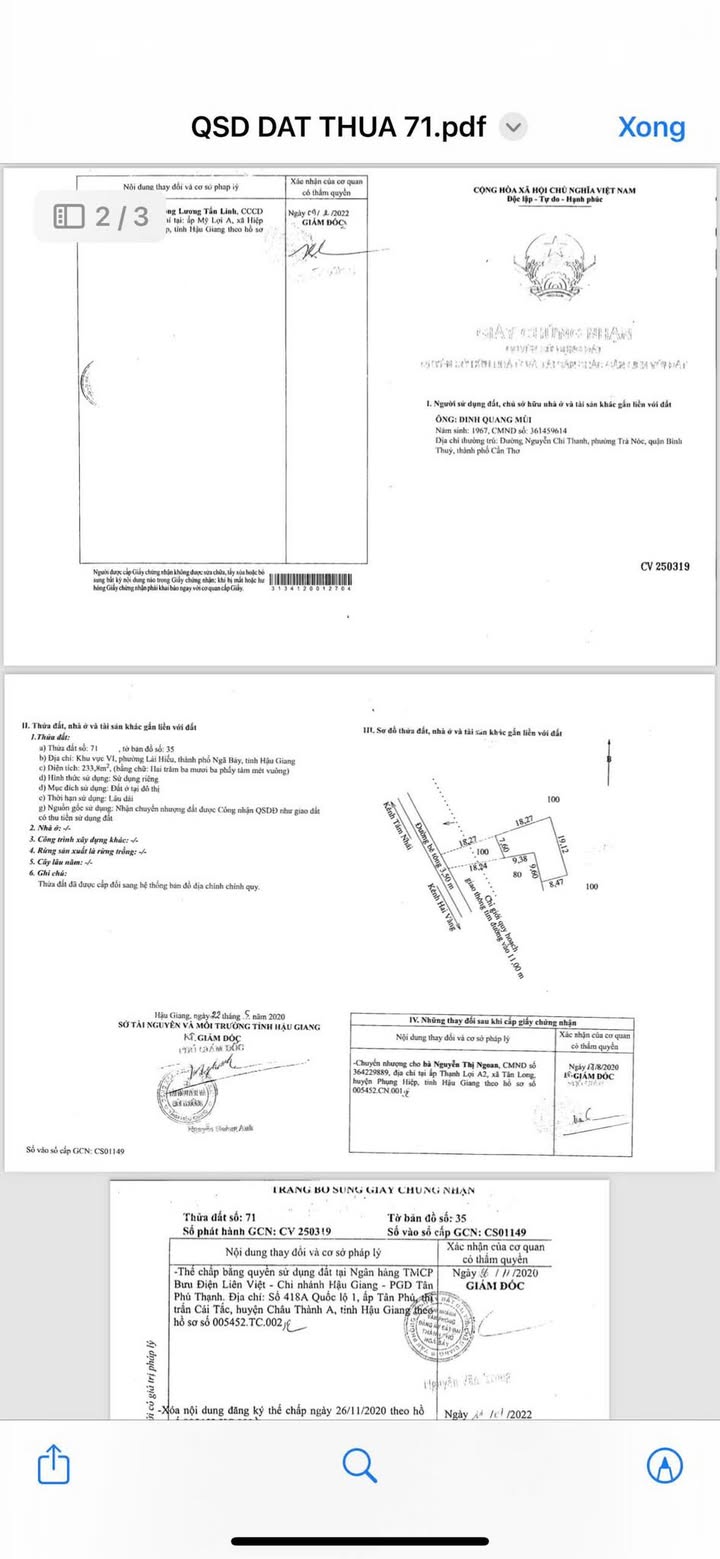 Bán Đất Kênh 8 Nhái Ngã Bảy 1660m² - Sổ Đỏ Chính Chủ Cực Đẹp