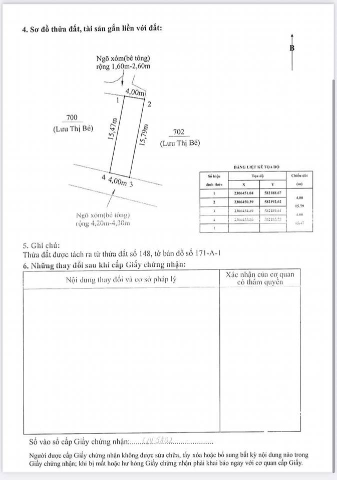 Đất nền 62.4m² Ngọc Chử, An Lão - Sổ đỏ, 2 mặt ngõ, sát KCN Tràng Duệ 3