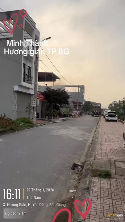 Đất Nền Hương Gián Bắc Giang - 100m² Hướng Đông Bắc - Giá 3.4 Tỷ