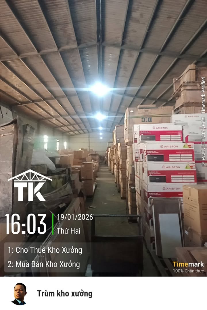 Kho cho thuê 1500m² tại Nhơn Bình, Quy Nhơn - Giá chỉ 28 triệu/tháng!