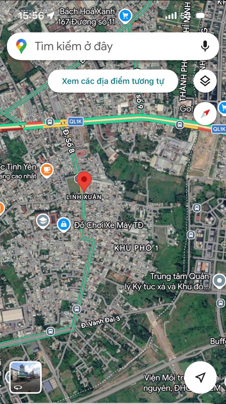 Nhà mặt tiền Đường số 8 Linh Xuân Thủ Đức 119m² - Vị trí kinh doanh VIP