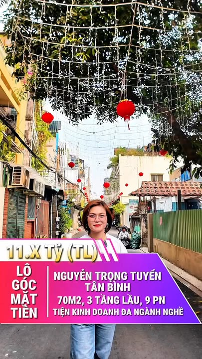 Nhà Mặt Tiền Nguyễn Trọng Tuyển, 70m², 9PN, 3 Tầng - Giá 11 Tỷ