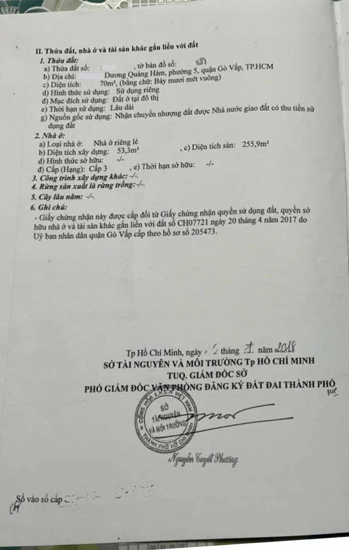 Nhà Phố 70m² Hẻm 8m Dương Quảng Hàm, Gò Vấp - Kinh Doanh/Văn Phòng Đắc Địa