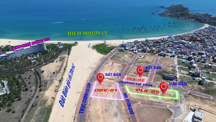 Đất nền Nhơn Lý Quy Nhơn 100m² giá 2 tỷ - Tiềm năng tăng giá cao