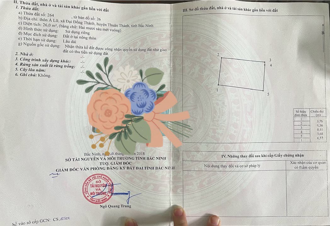 FrontHouse Phố Á Lữ Bắc Ninh 26m² giá 1.3 tỷ - Lô góc 3 mặt tiền, ô tô tránh nhau!