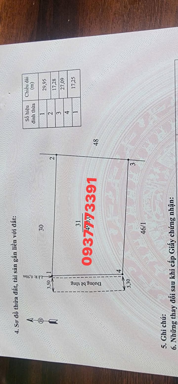 Đất nền tại xã Hòa Ninh, huyện Hòa Vang, Đà Nẵng 515m² giá 1 tỷ - Cơ hội đầu tư tuyệt vời!