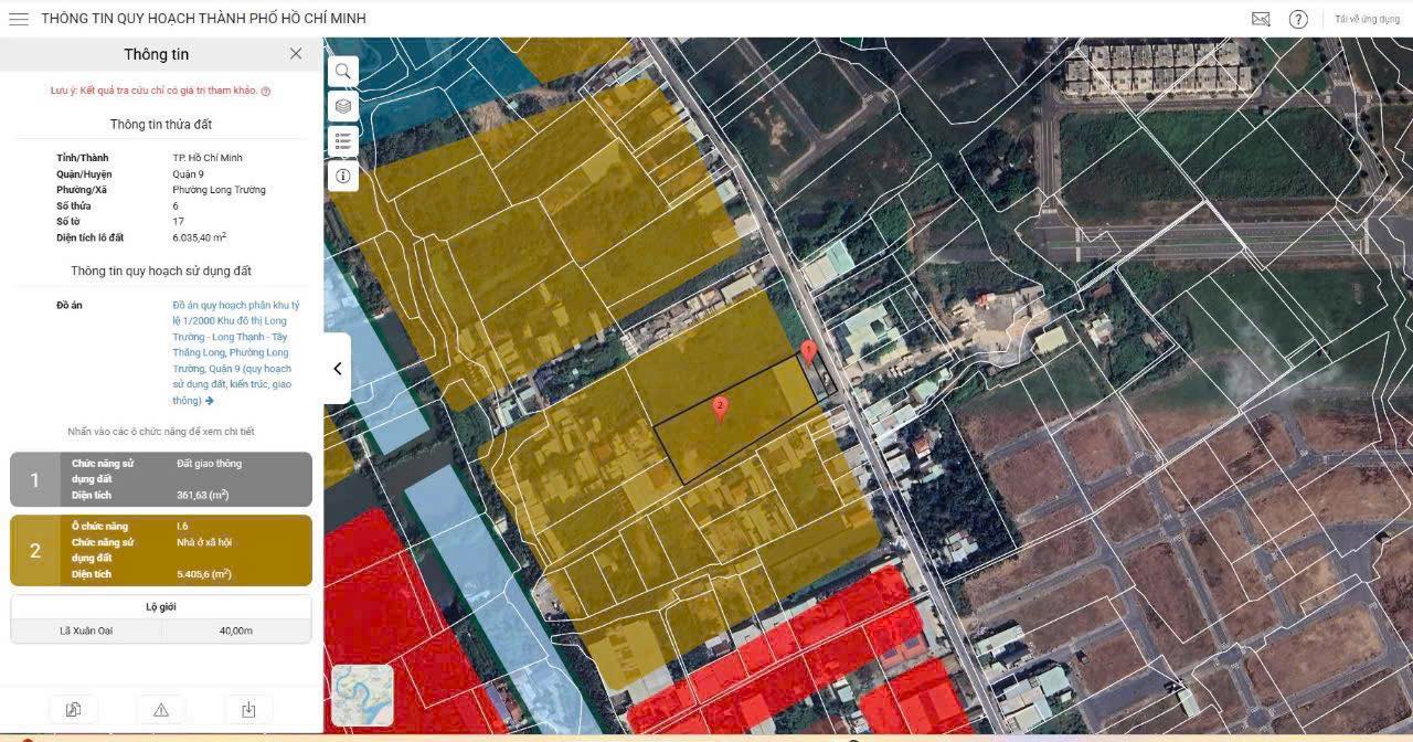 Đất Vàng Góc 2 Mặt Tiền Liên Phường - Lã Xuân Oai, Q9 - 7024m²