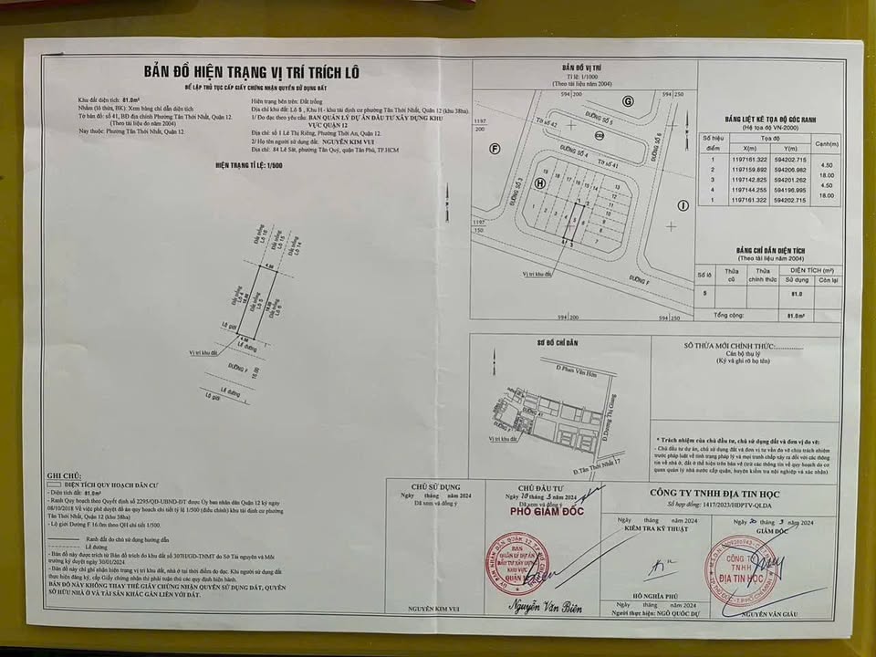FrontHouse Đường F, Quận Bình Tân 81m² giá 8,5 tỷ - Mặt tiền đẹp gần Metro!