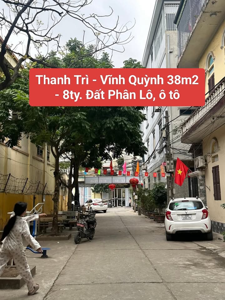 Đất nền Thanh Trì 38m² 8 tỷ - Sổ đỏ chính chủ, ô tô vào tận nơi!