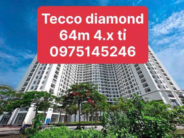 Căn hộ Tecco Diamond Thanh Trì 64m² giá 4 tỷ - Bàn giao ngay!