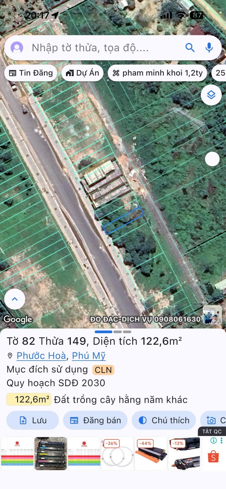 Đất Mặt Tiền S Tân Phước Phú Mỹ 125m² Giá 1 Tỷ - Tiềm Năng Tăng Giá!