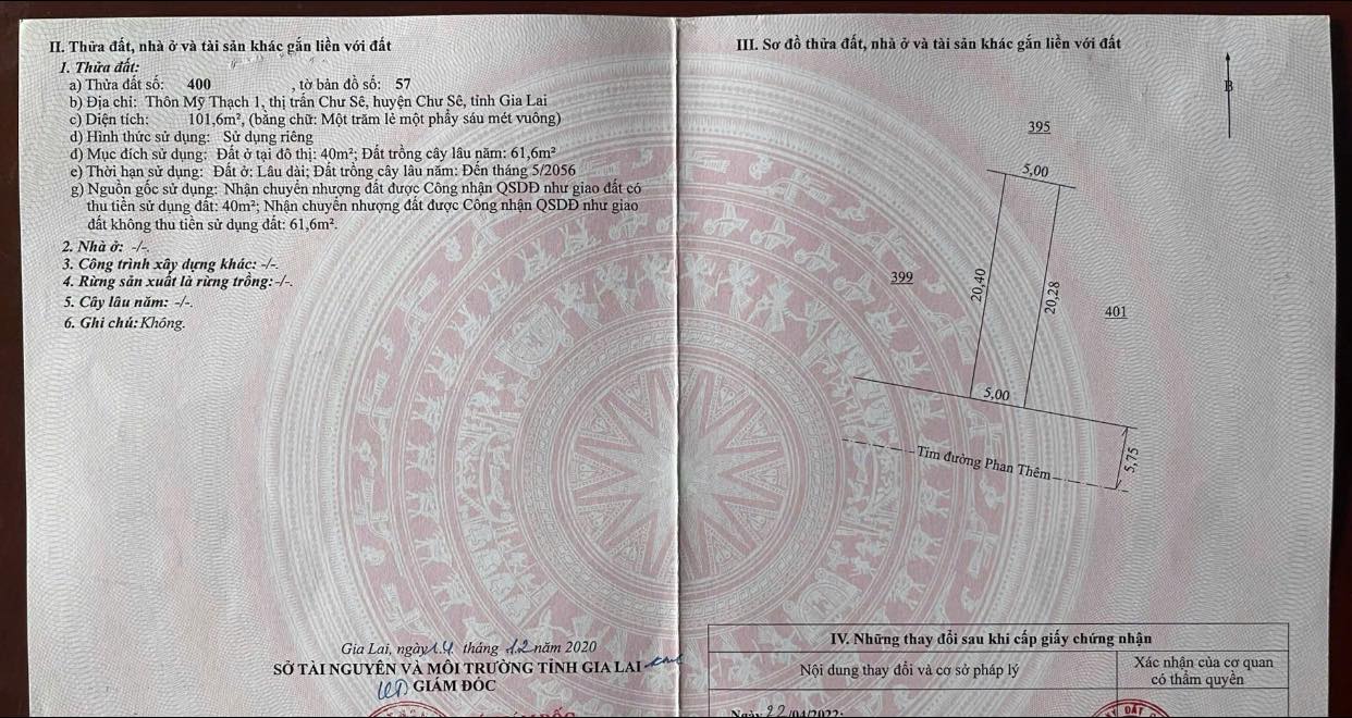 Đất nền chính chủ Chư Sê 100m² giá 680 triệu - Thương lượng nhẹ