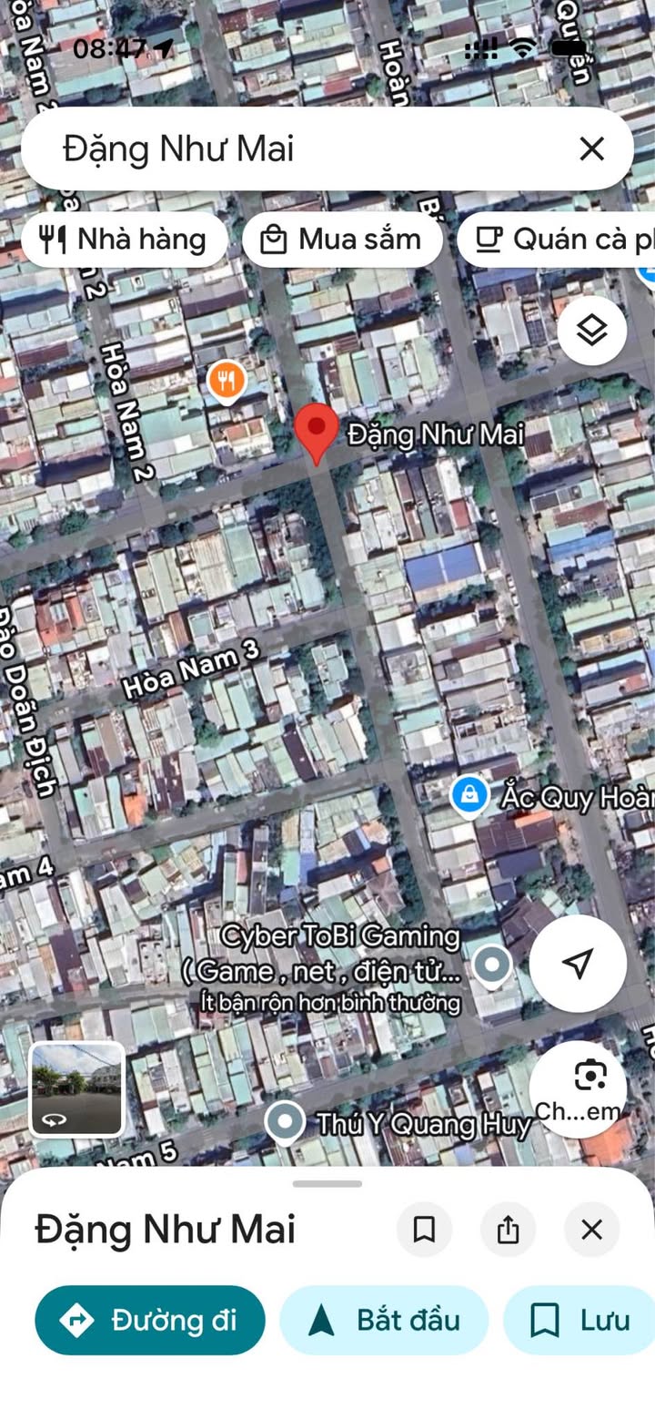 Bán đất liền kề Đặng Như Mai, Đà Nẵng 212m² giá 10.5 tỷ - Cơ hội đầu tư hấp dẫn!