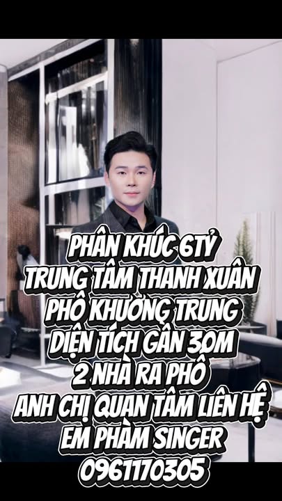 Bán nhà Khương Trung Thanh Xuân 28m² 6 tỷ - Full nội thất ở ngay!