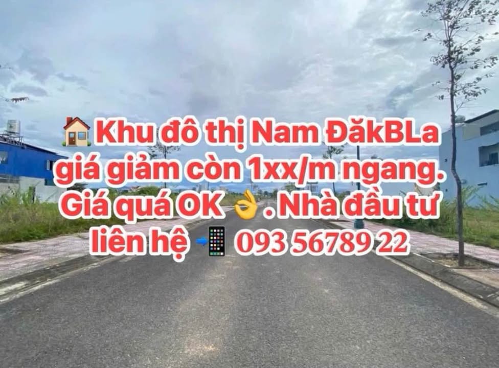 Đất nền Nguyễn Thị Cái, Đắk Blà 420m² giá 2.6 tỷ - Cơ hội đầu tư tốt!
